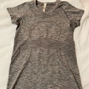 Lululemon grey swiftly tech shirt